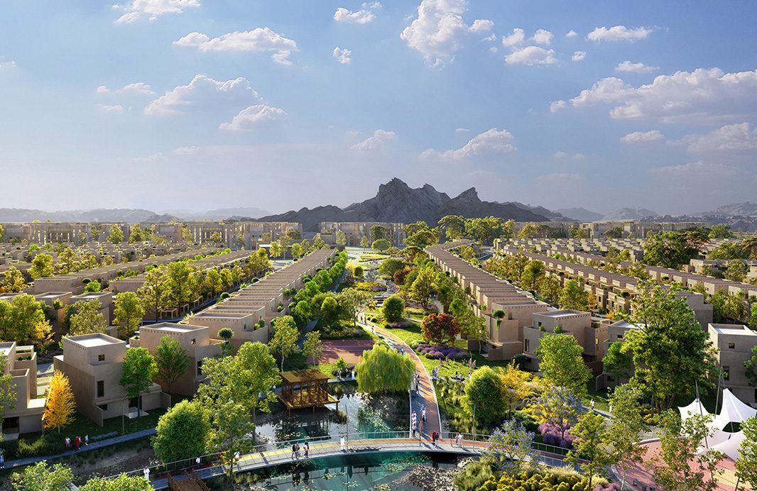 Makkah Gate suburb by NHC — official NHC render